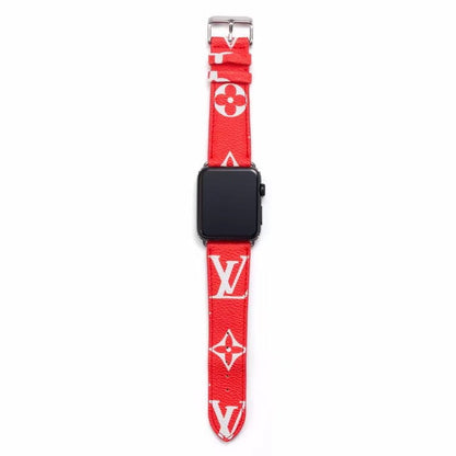 Chic LV Monogram Apple Watch Band