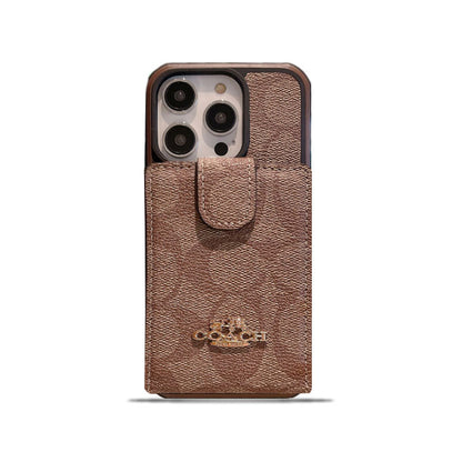 Custodia per iPhone Coach con portafoglio - LBK241416 