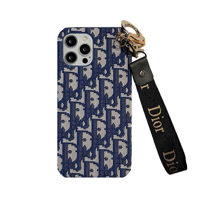 D iPhone Case With Strap Black-GS240315