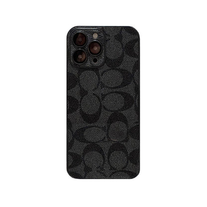 Custodia per iPhone Coach marrone -QB240402 