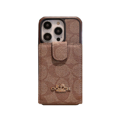 Coach iPhone Case With Wallet -LBK241416