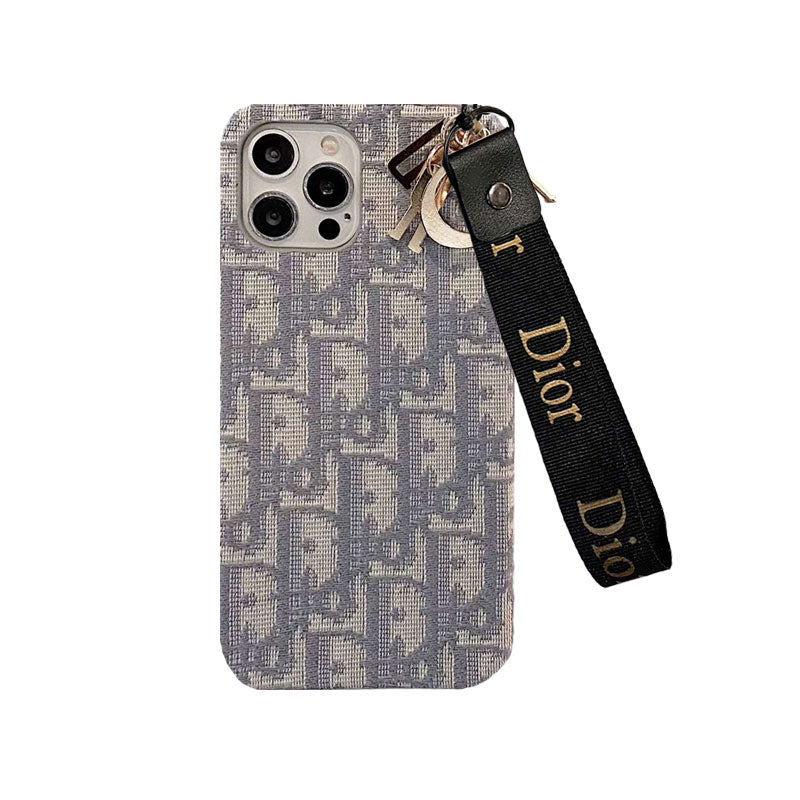 D iPhone Case With Strap Black-GS240315