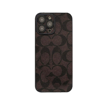 Coach iPhone Case  Coffee -QB240402