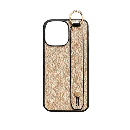 Custodia per iPhone Coach con supporto Coffee-SW240330 