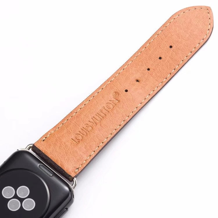 Chic LV Monogram Apple Watch Band