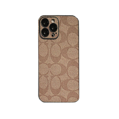 Custodia per iPhone Coach Caffè -QB240402 