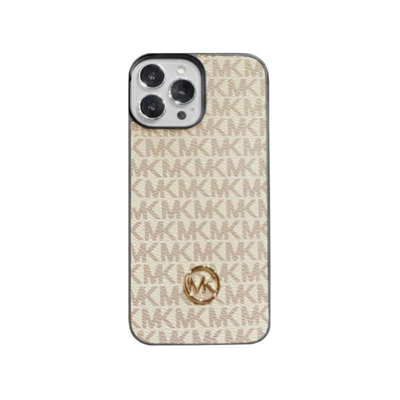 Custodia per iPhone Michael Kors marrone-MKK240603 