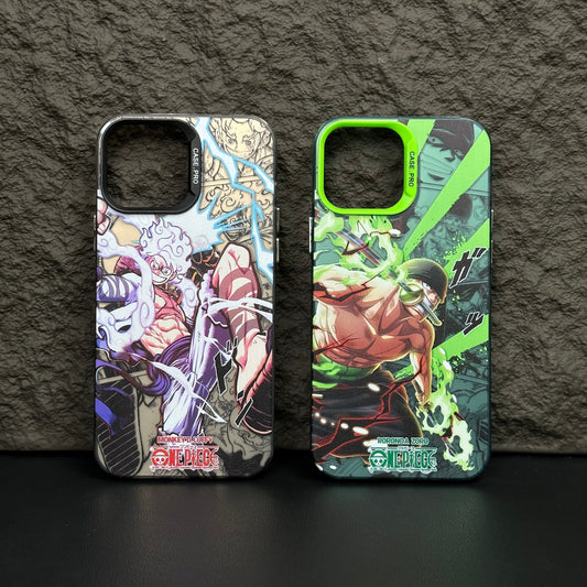 Custodia per iPhone Luffy e Zoro 