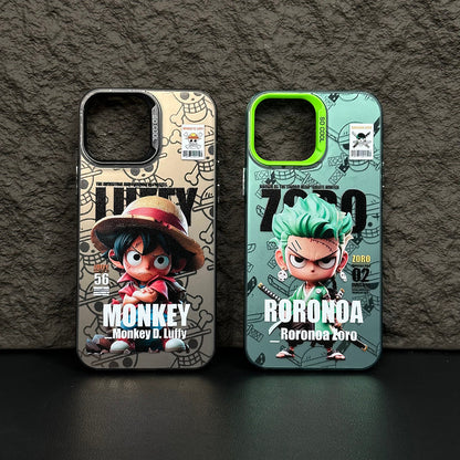 Luffy and Zoro iPhone Case