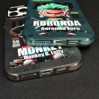 Luffy and Zoro iPhone Case