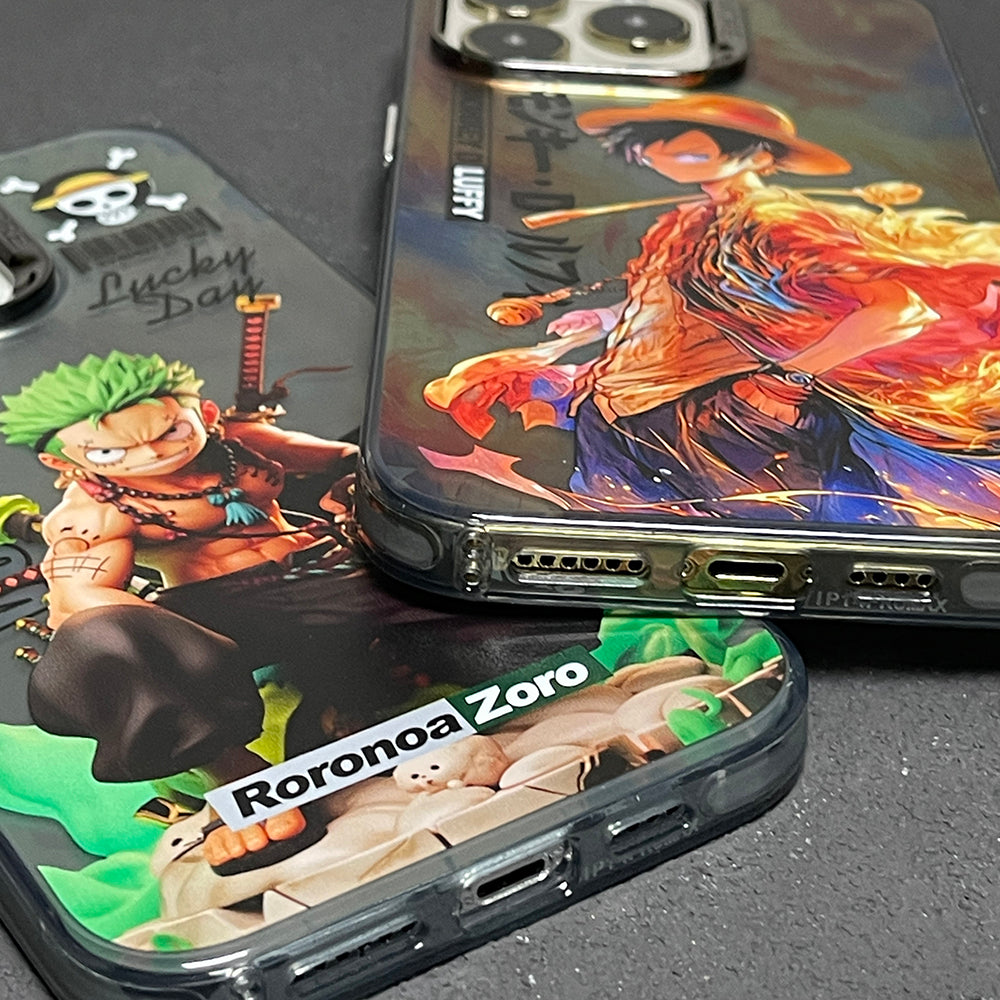 Zoro und Luffy iPhone Case