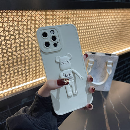 Pearl White Bear 3D iPhone Hülle