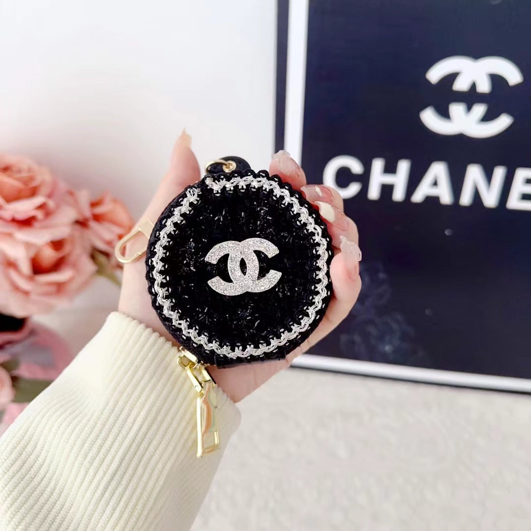 Luxus Chanel Airpods Fall mit Spiegel