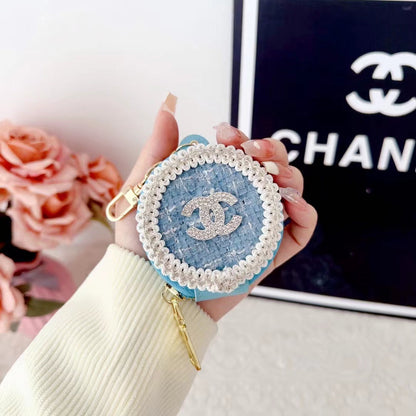 LUXURY CHANEL Airpods Case With Mirror