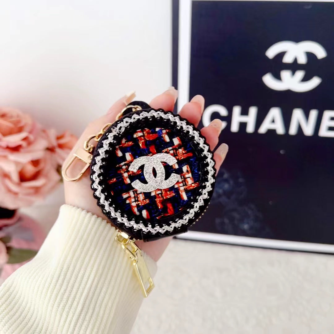 LUXURY CHANEL Airpods Case With Mirror