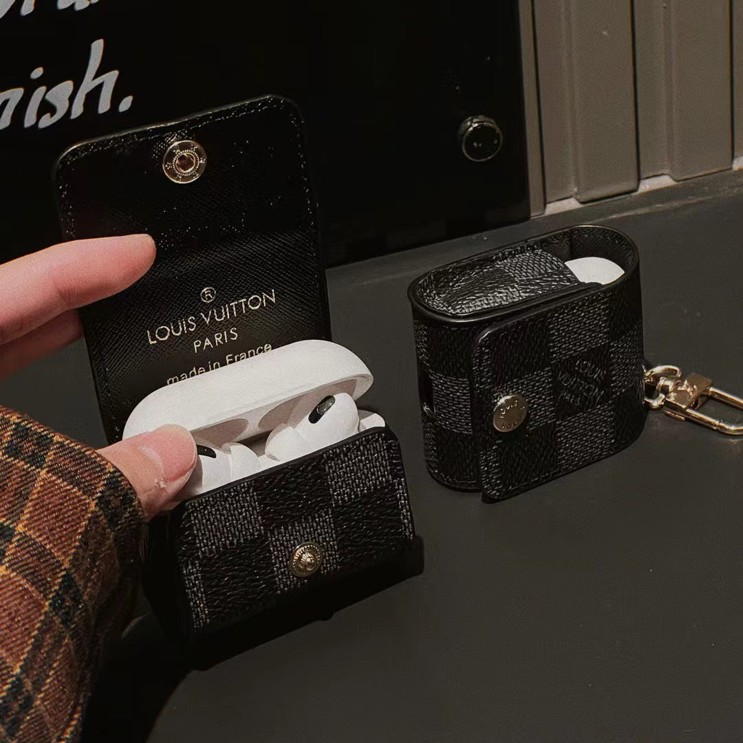 LV -Monogramm Damier Luxuskoffer für AirPods