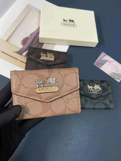 Sophisticated CO Wallet and Card Holder Duo