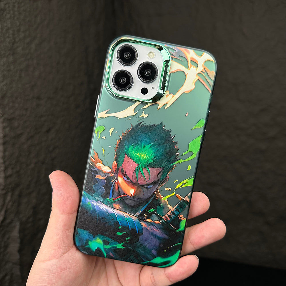 Luffy and Zoro iPhone Case