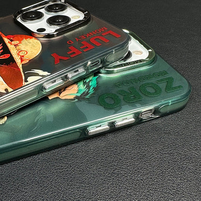 Custodia per iPhone Luffy e Zoro 