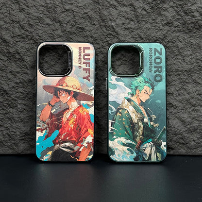 Luffy and Zoro iPhone Case