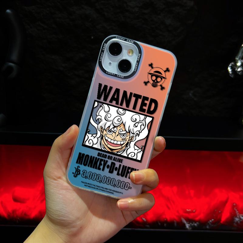 Luffy Wanted iPhone Case