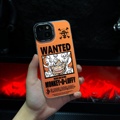 Luffy Wanted iPhone Case