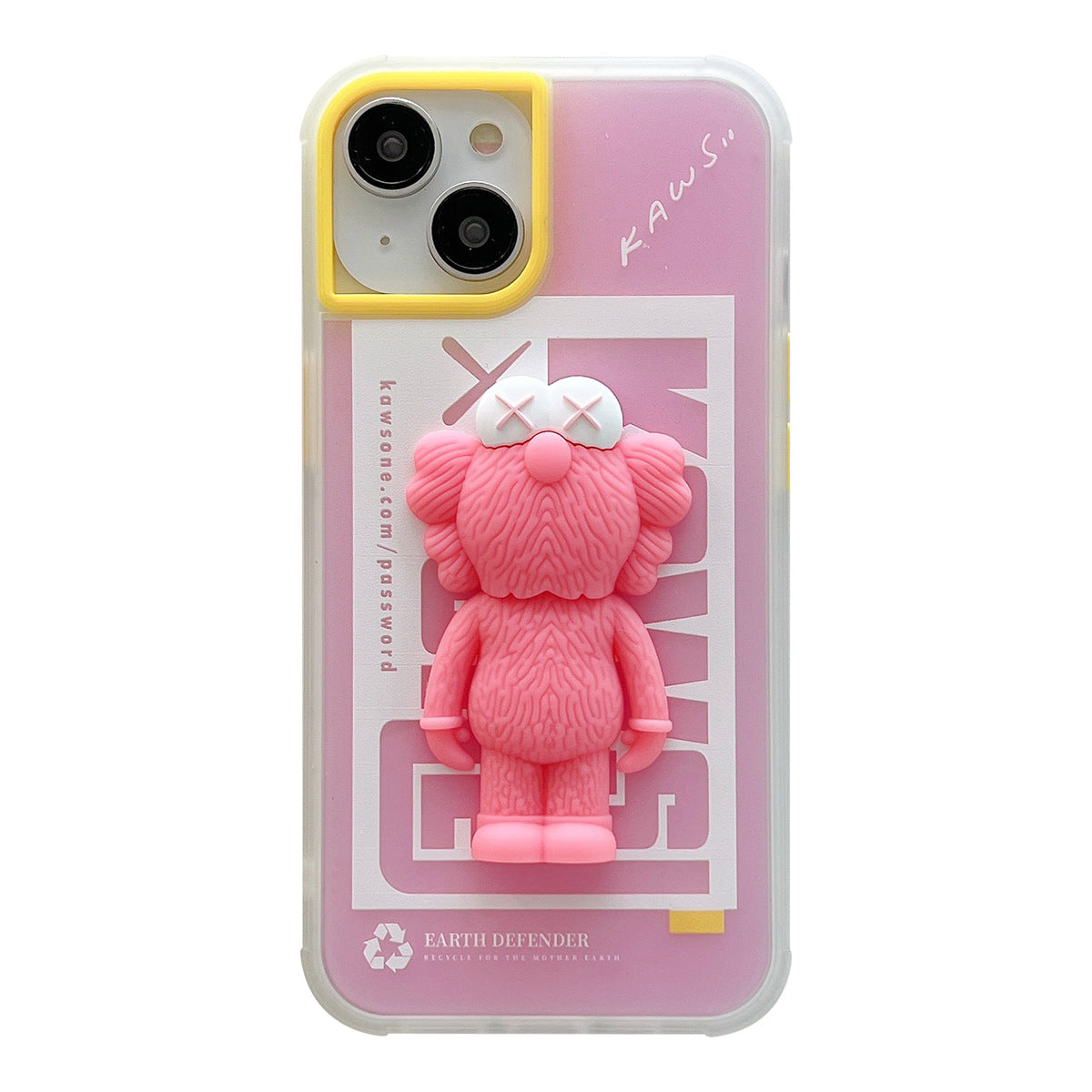 Standing Doll x Pink iPhone Case