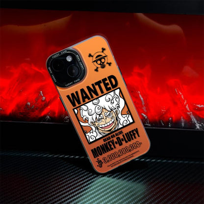 Luffy Wanted iPhone Case