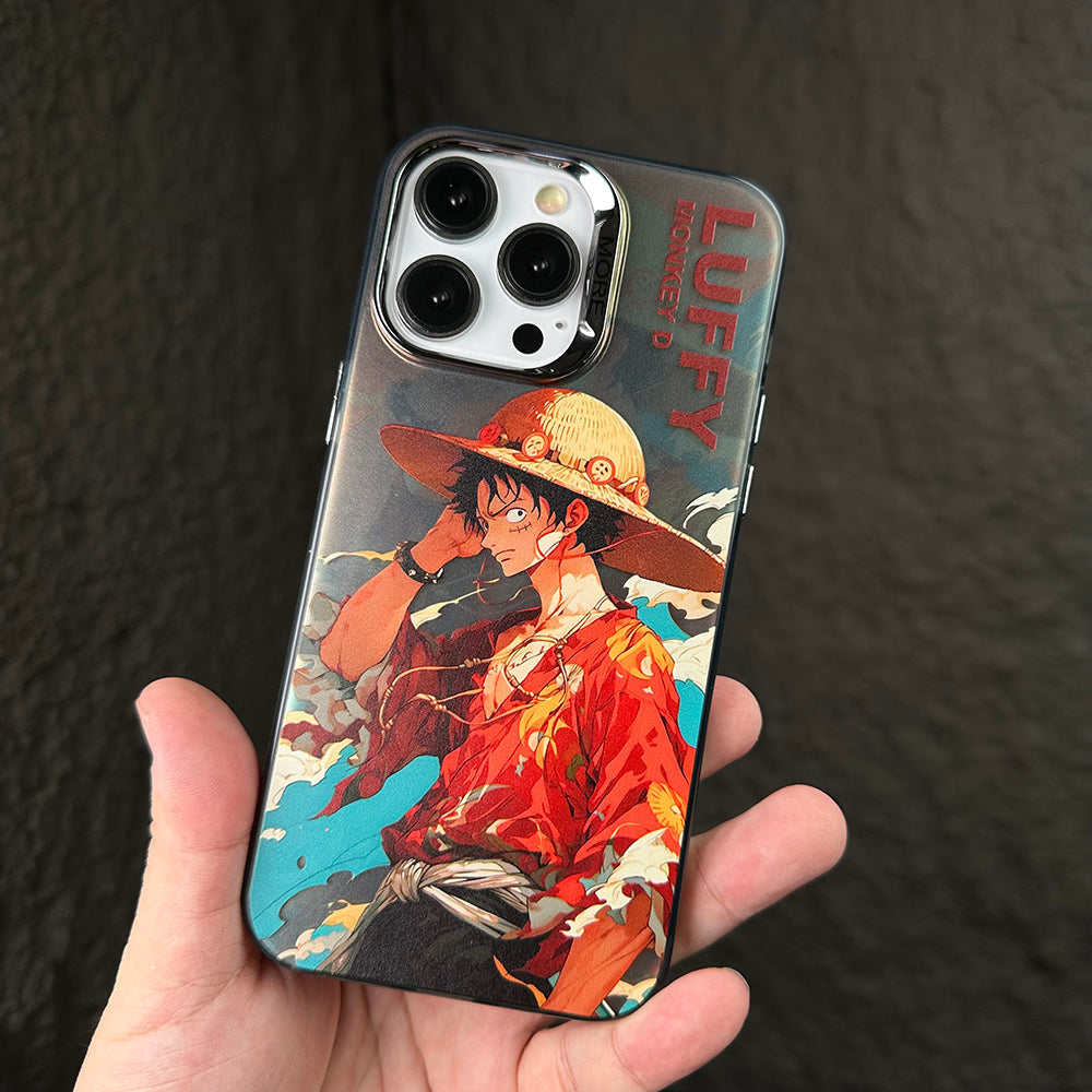 Custodia per iPhone Luffy e Zoro 