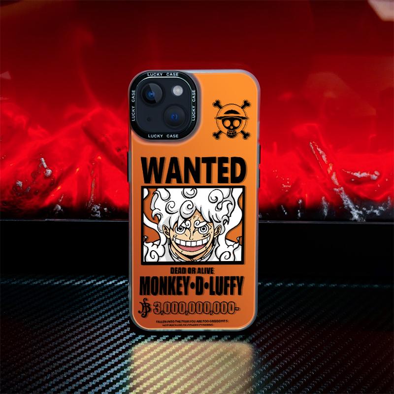 Luffy Wanted iPhone Case