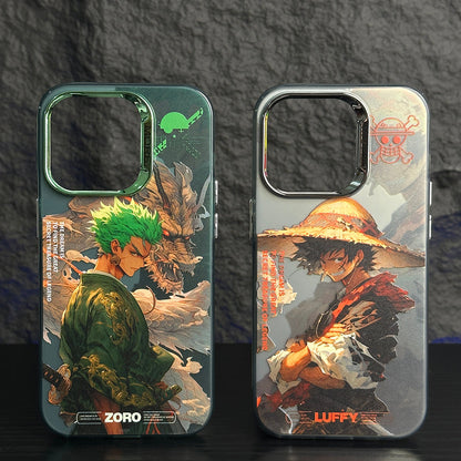 Zoro und Luffy iPhone Case