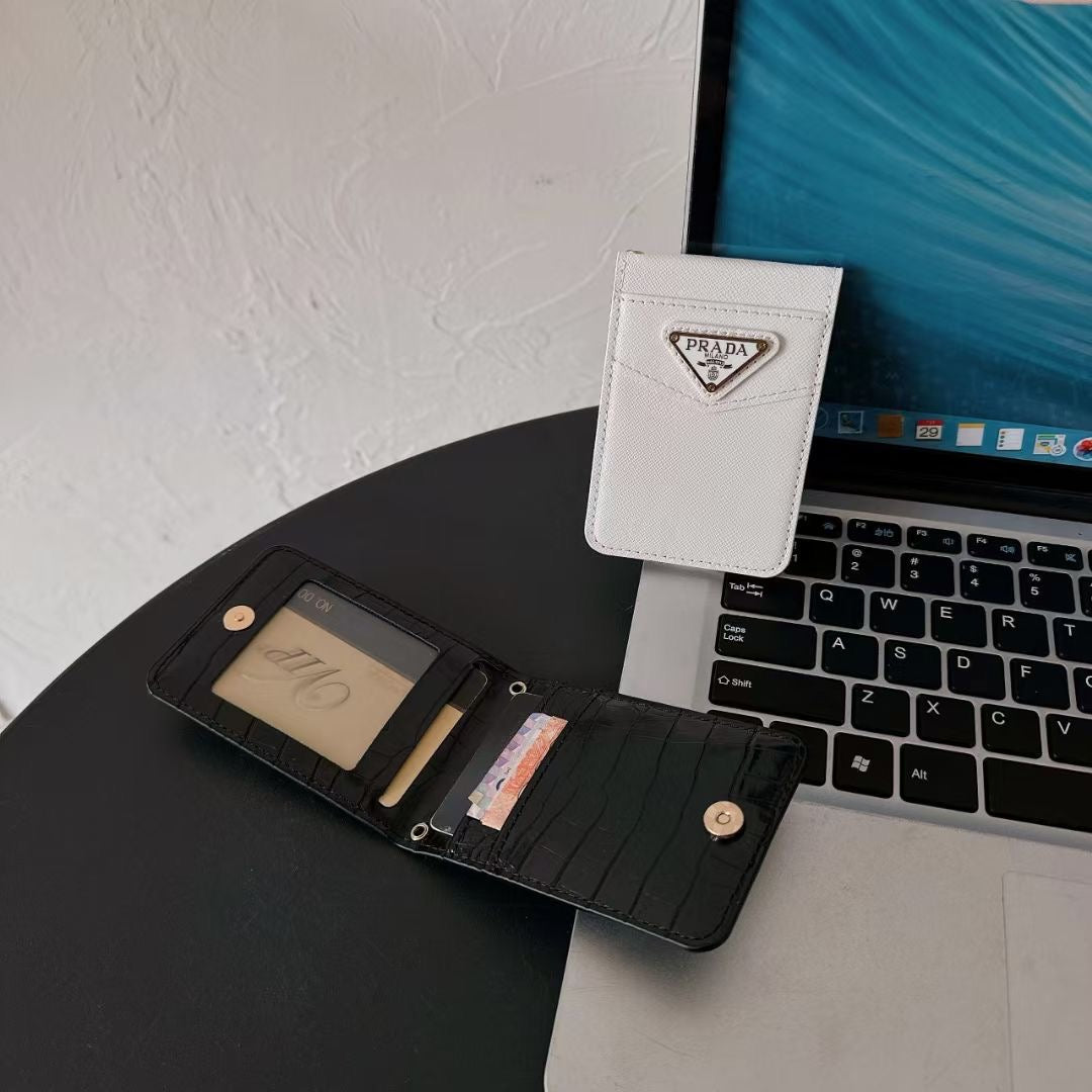 Luxury PR-Inspired Card Holder Wallet Collection