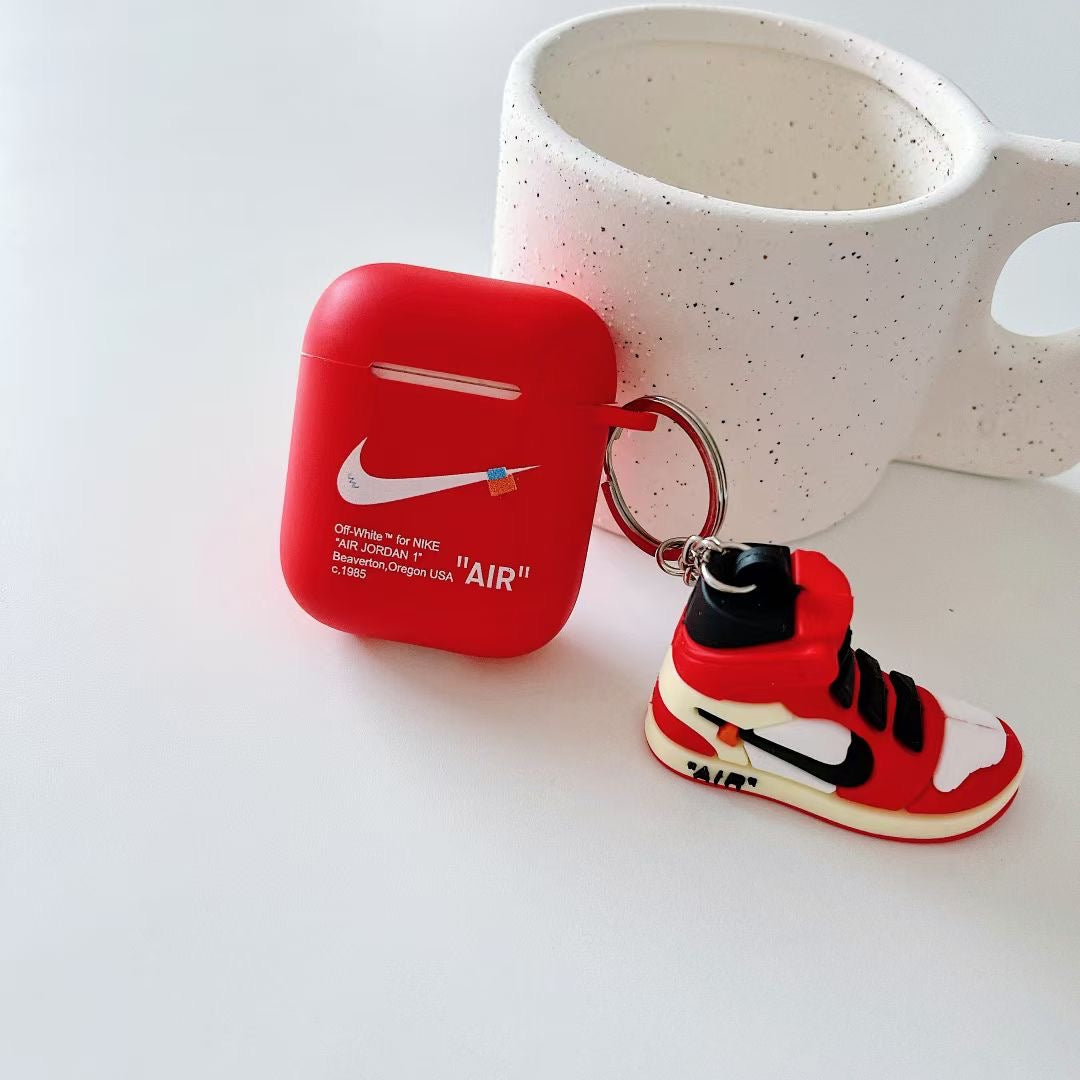 OFF W AIR JR With 3D Sneaker  - Airpods Case 1/2/3 Pro