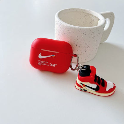 Off W Air Jr mit 3D Sneaker - AirPods Fall 1/2/3 Pro