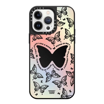 "Casetify" Fantasy Color Butterfly iPhone Hülle