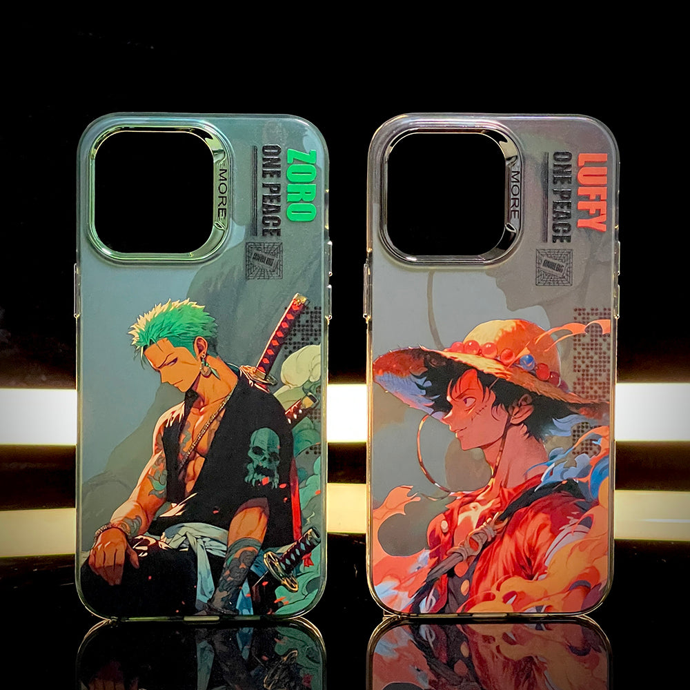 Zoro und Luffy iPhone Case