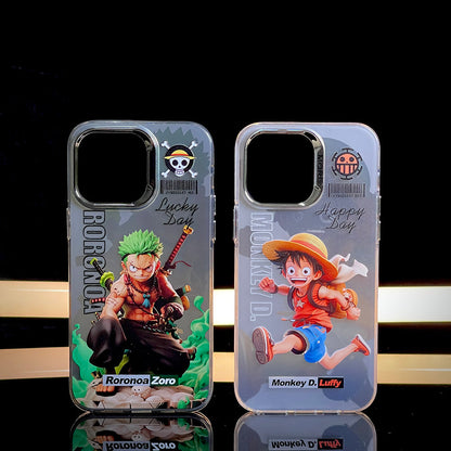 Zoro und Luffy iPhone Case