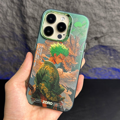 Zoro und Luffy iPhone Case