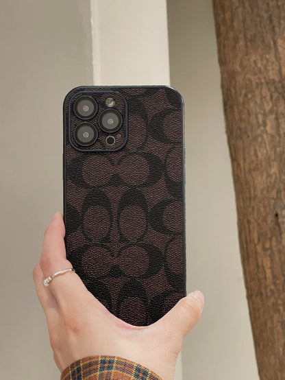 Coach iPhone Case  Brown -QB240402