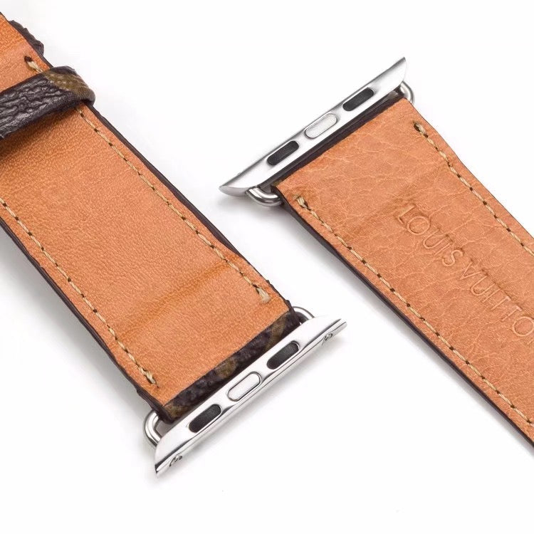 Chic LV Monogram Apple Watch Band