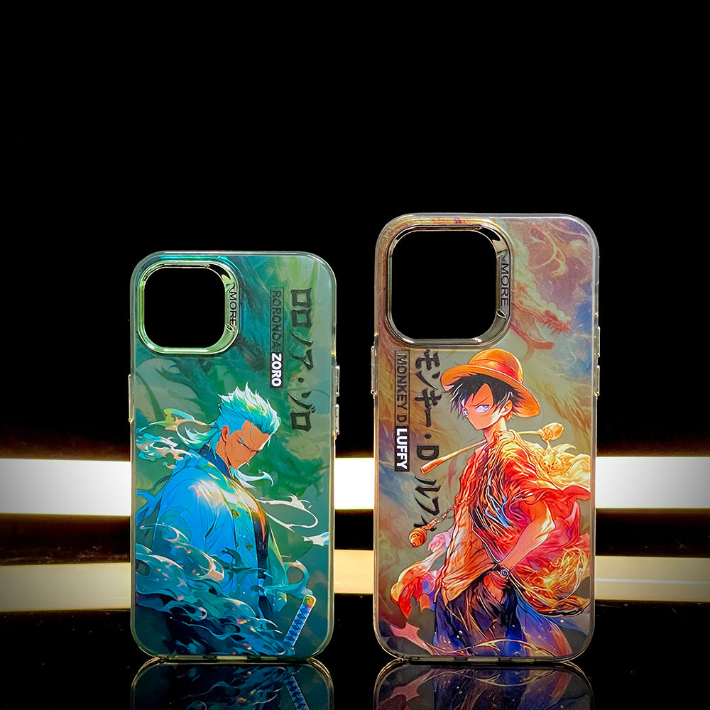 Zoro und Luffy iPhone Case