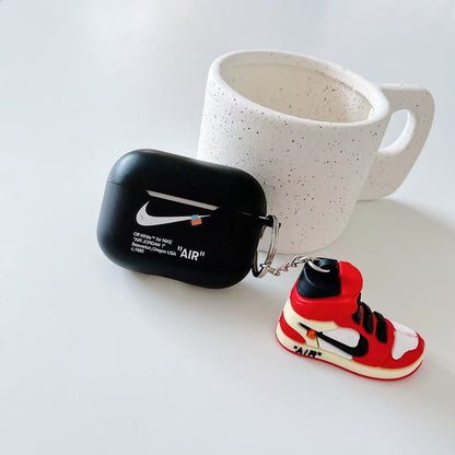 Off W Air Jr mit 3D Sneaker - AirPods Fall 1/2/3 Pro