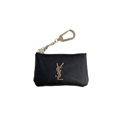 Luxury YS-Inspired Coin Pouches with Keychain