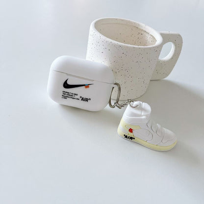 Off W Air Jr mit 3D Sneaker - AirPods Fall 1/2/3 Pro