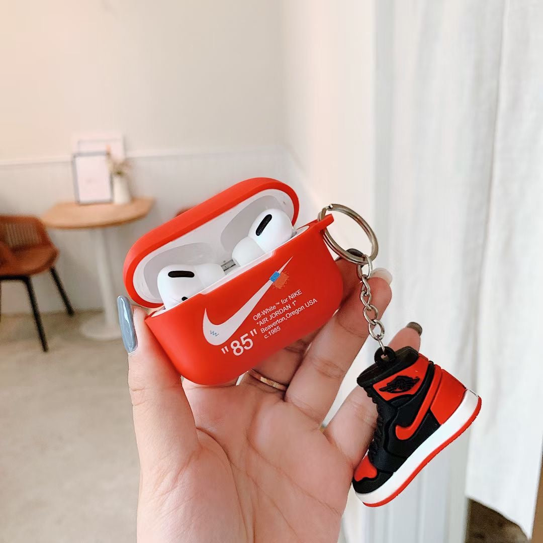 OFF W AIR JR con sneaker 3D - Custodia per Airpods 1/2/3 Pro 