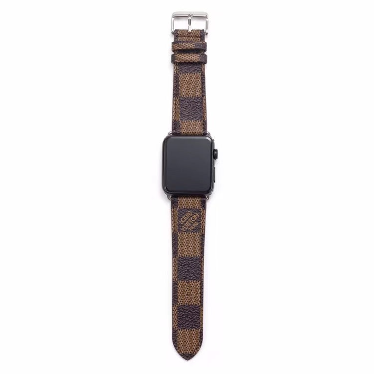 Chic LV Monogram Apple Watch Band