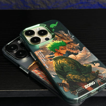 Zoro und Luffy iPhone Case