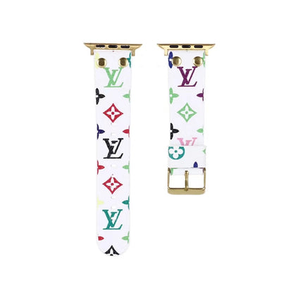 LV & GG Strap for Apple Watch Band