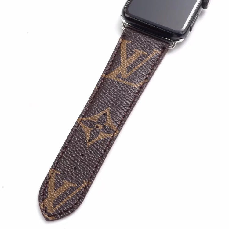 Chic LV Monogram Apple Watch Band