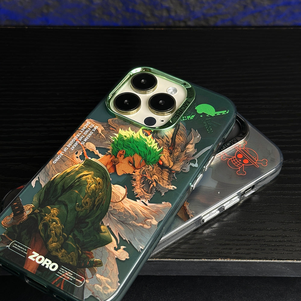 Zoro und Luffy iPhone Case